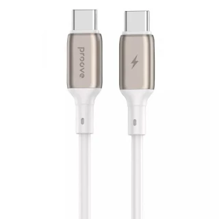 Дата кабель Proove Flex Metal Type-C to Type-C 60W (1m) фото 1 з 3