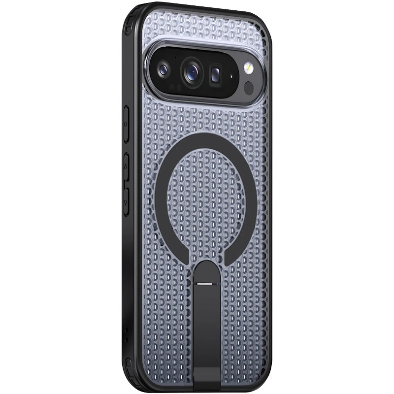 Чехол TPU Breeze with MagSafe stand для Google Pixel 10 Pro – Black. Фото 3 из 3