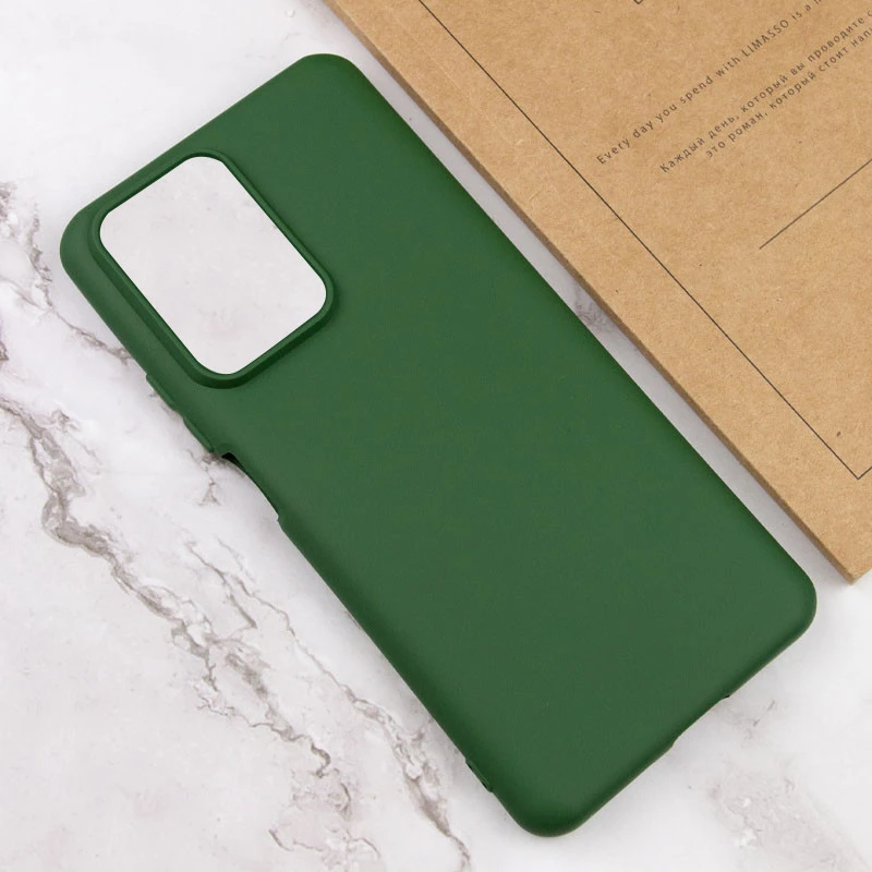 Чехол Silicone Case Lakshmi Premium з закритою камерою на Samsung Galaxy A10s – Зеленый / Cyprus Green. Фото 6 из 6