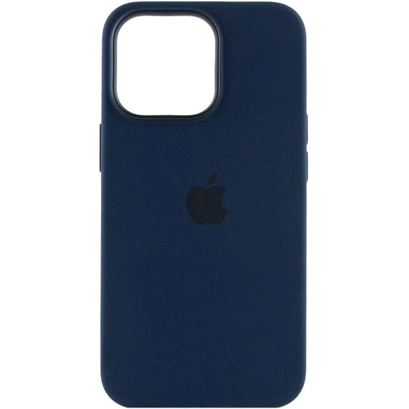 Чохол Silicone case (AAA) with Magsafe and Animation для Apple iPhone 13 Pro (6.1") – Синій / Abyss Blue. Фото 2 з 7