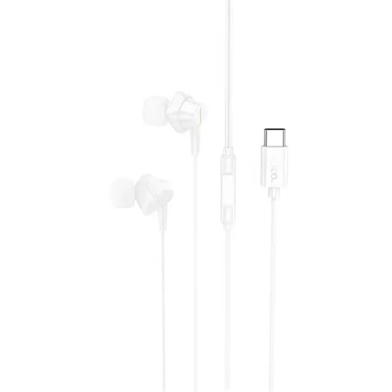 

Стерео Навушники Hoco M113 Landy universal Type-C (White)