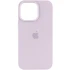 Чохол Silicone Case (AA) Logo with MagSafe для Apple iPhone 12 Pro (6.1") – Бузковий / Lilac. Фото 1 з 7
