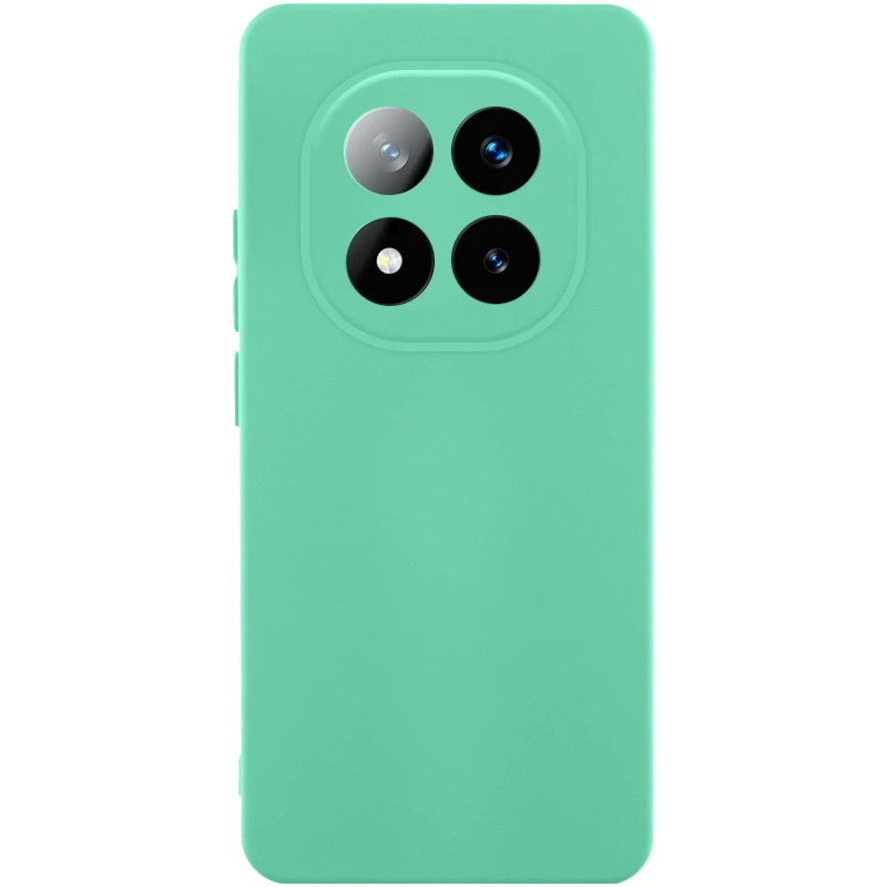Чехол Silicone Cover Ummi Lakshmi Full Camera (AA) для Xiaomi Redmi Note 15 Pro 4G – Ментоловый / Mint. Фото 1 из 4