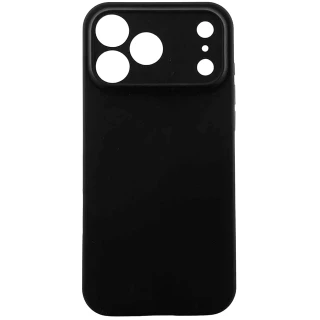 Чёрный силиконовый чехол Epik с защитой камеры для Apple iPhone 18 Pro Max фото 1 из 1