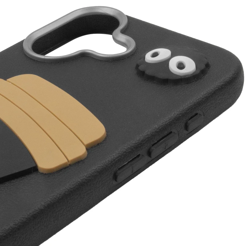 Чехол Labubu Toys для Apple iPhone 17 (6.3") – Coffee / Black. Фото 5 из 6
