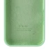 Чохол Silicone Case з закритим низом на Apple iPhone 16e (6.1") – Зелений / Pistachio. Фото 6 з 6