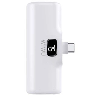 Портативний зарядний пристрій Power Bank WIWU Wi-P017-C Type-C 5000 mAh фото 1 з 1