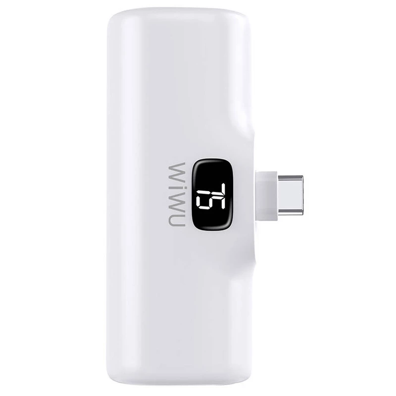 

Портативний зарядний пристрій Power Bank WIWU Wi-P017-C Type-C 5000 mAh (White)