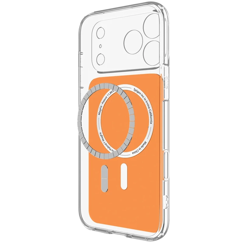 Чохол TPU SGP Ultra Hybrid T (MagFit) для Apple iPhone 17 Pro Max (6.9") – Orange. Фото 5 з 8