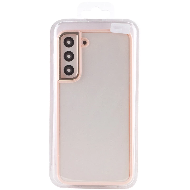 Захистний чохол TPU+PC матовий на Samsung Galaxy S22+ – Pink. Фото 13 з 13