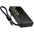 Портативний ЗП Power Bank Hoco Q45 Worrier 22.5W+PD20W with cable 10000 mAh – Black. Фото 6 з 6