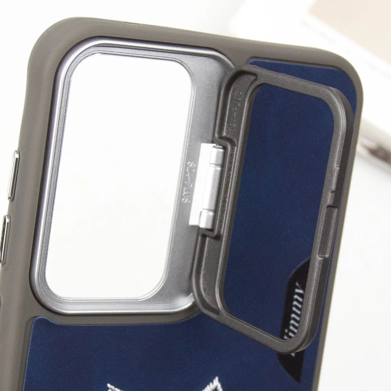 TPU+PC чехол с животными для Samsung Galaxy A16 4G/5G – Blue Wolf. Фото 6 из 8