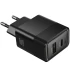 МЗП Hoco CS112A Lounge PD30W+QC3.0 (1USB-A/1C) – Black. Фото 5 з 5