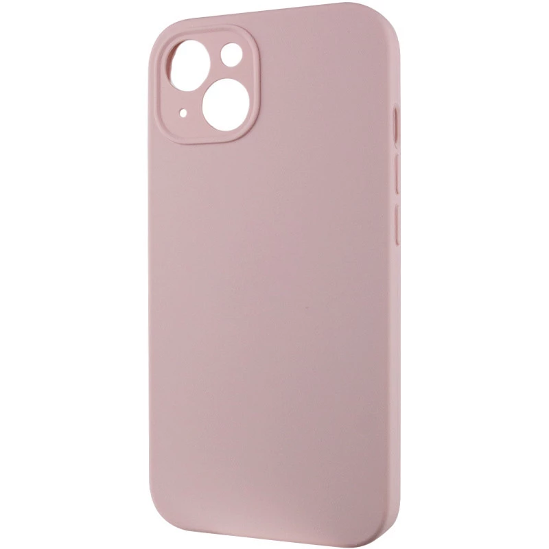 Чехол с закрытым низом Silicone Case для Apple iPhone 16 Plus – Розовый / Chalk Pink. Фото 5 из 13