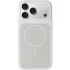 Чохол Silk Duo Color (AA) NO LOGO with Magnetic Fit для Apple iPhone 18 Pro – White. Фото 2 з 5