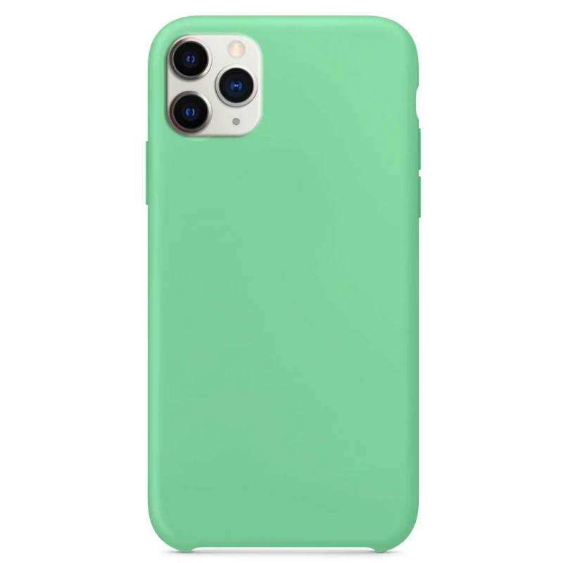 

Чохол Silicone Case без лого на Apple iPhone 11 Pro (5.8") (Зелений / Spearmint)