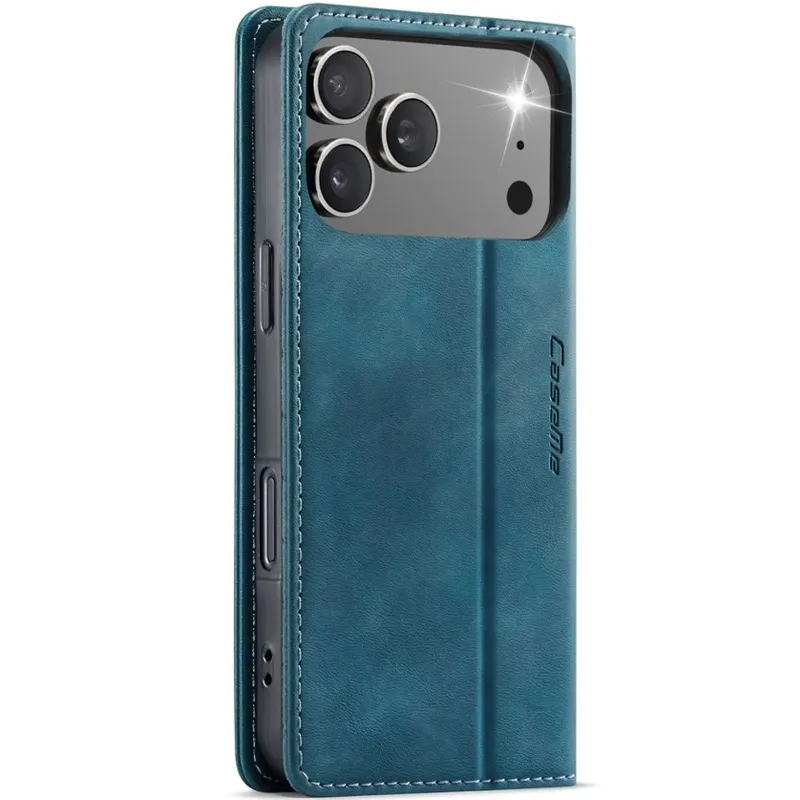 Шкіряний чохол-книжка CaseMe Velvet Matte для Apple iPhone 18 Pro Max – Green. Фото 2 з 5