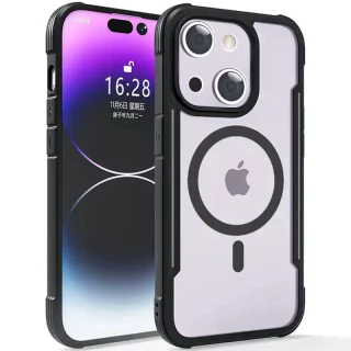 Прозорий захистний чохол TPU+PC з MagSafe Apple iPhone 15 Plus (6.7") фото 1 Прозорий захистний чохол TPU+PC з MagSafe Apple iPhone 15 Plus (6.7") фото 1 з 1
