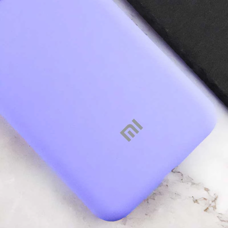 Чехол Silicone Case Lakshmi Premium Logo для Xiaomi Poco X6 – Сиреневый / Dasheen. Фото 3 из 3