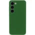 Чохол Silicone Cover Lakshmi Full Camera (AA) with Magnetic Fit для Samsung Galaxy S23 – Зелений / Dark green. Фото 1 з 8