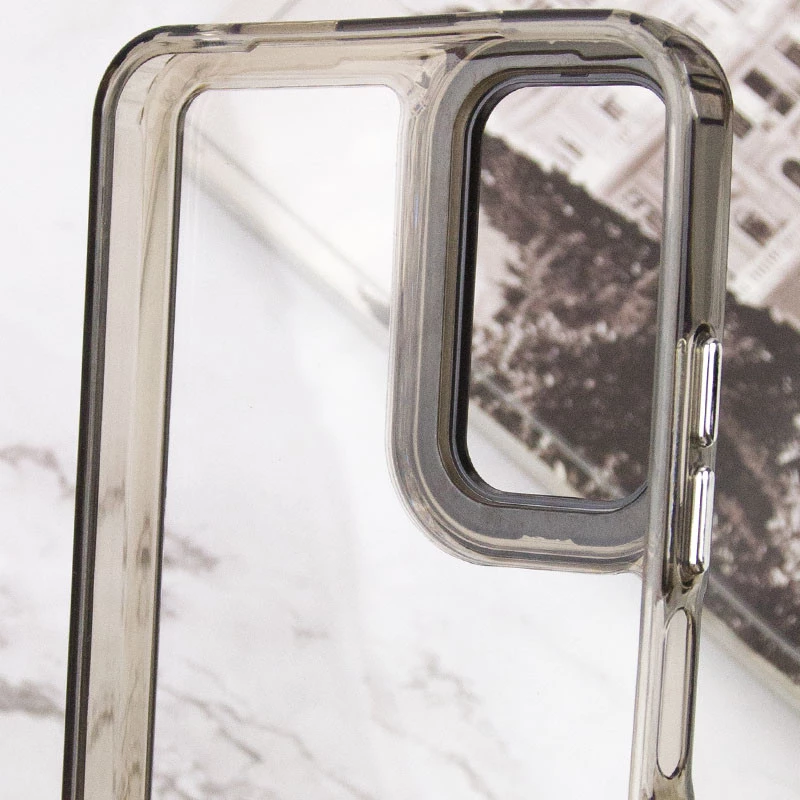 Кольоровий чохол TPU+PC на Samsung Galaxy A14 4G/5G – Gray. Фото 6 з 6