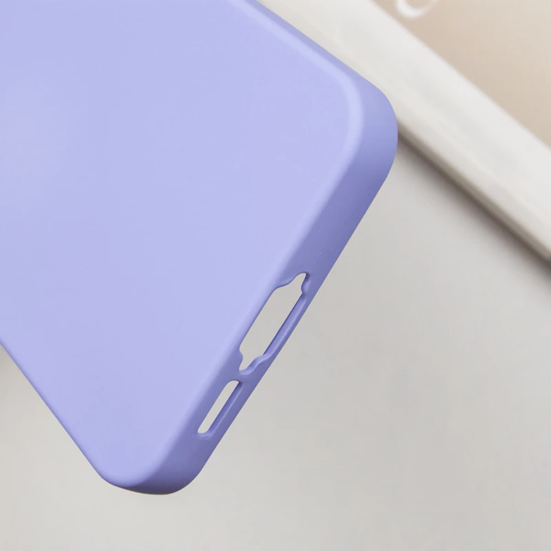 Чохол Silicone Case Lakshmi Plus з закритою камерою на Samsung Galaxy S24 – Бузковий / Dasheen. Фото 7 з 8