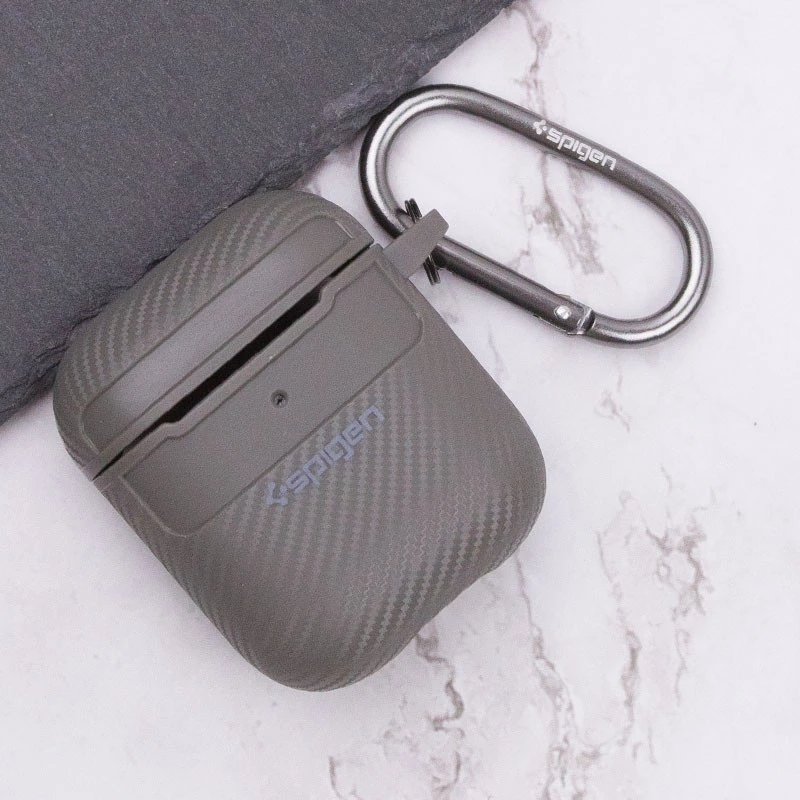 Футляр SGP Shockproof для навушників Airpods 1/2 – Grey. Фото 4 з 6