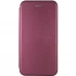Чохол-книжка класичний на Samsung Galaxy A21s – Бордовий. Фото 1 з 3