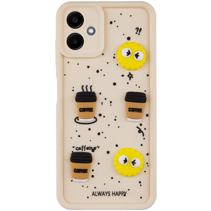 Чохол TPU Toys Case для Samsung Galaxy A06 – Sand / Always Happy. Фото 3 з 9