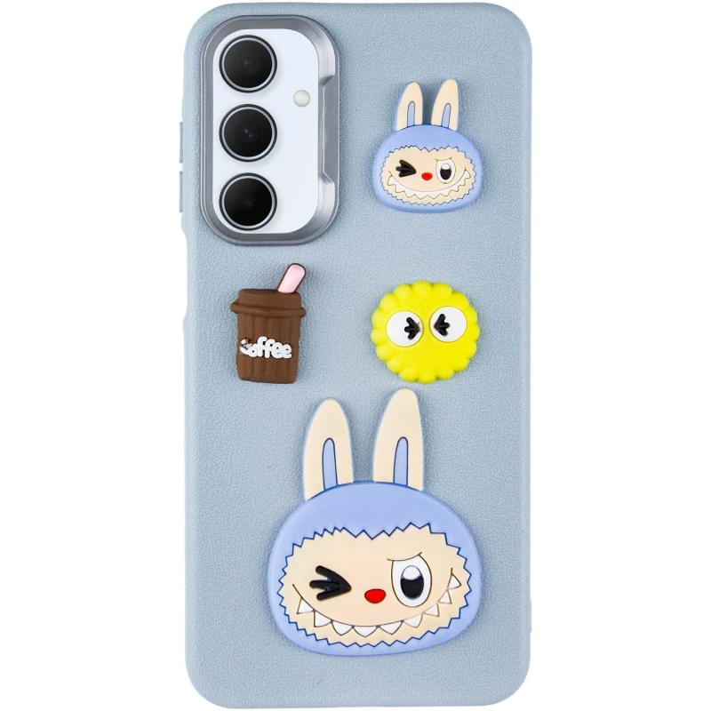 Чохол Labubu Toys для Xiaomi Redmi Note 12 4G – Labubu / Blue. Фото 2 з 6