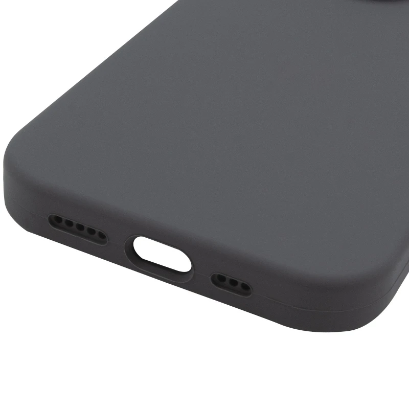 Чехол Silk Full Camera Protective (AA) NO LOGO для Apple iPhone 16 Pro Max – Серый / Dark Gray. Фото 8 из 8