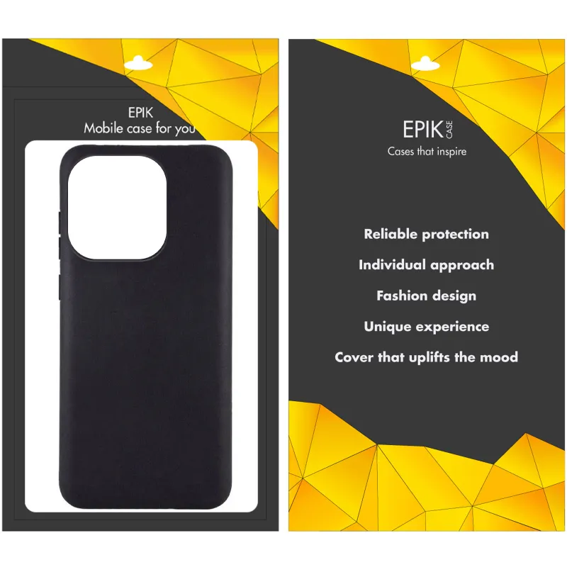 Чорний силіконовий чохол Epik на ZTE Nubia V60 Design – Чорний. Фото 2 з 2