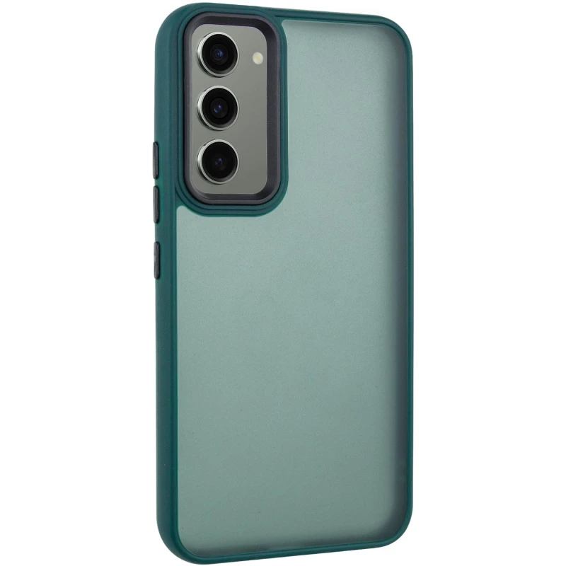 Чехол TPU+PC Lyon Frosted на Samsung Galaxy A15 4G/5G – Green. Фото 2 из 12