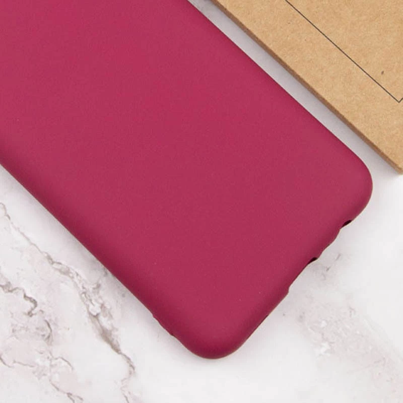 Чехол Silicone Case Lakshmi для TECNO POP 5 – Бордовый / Marsala. Фото 2 из 2
