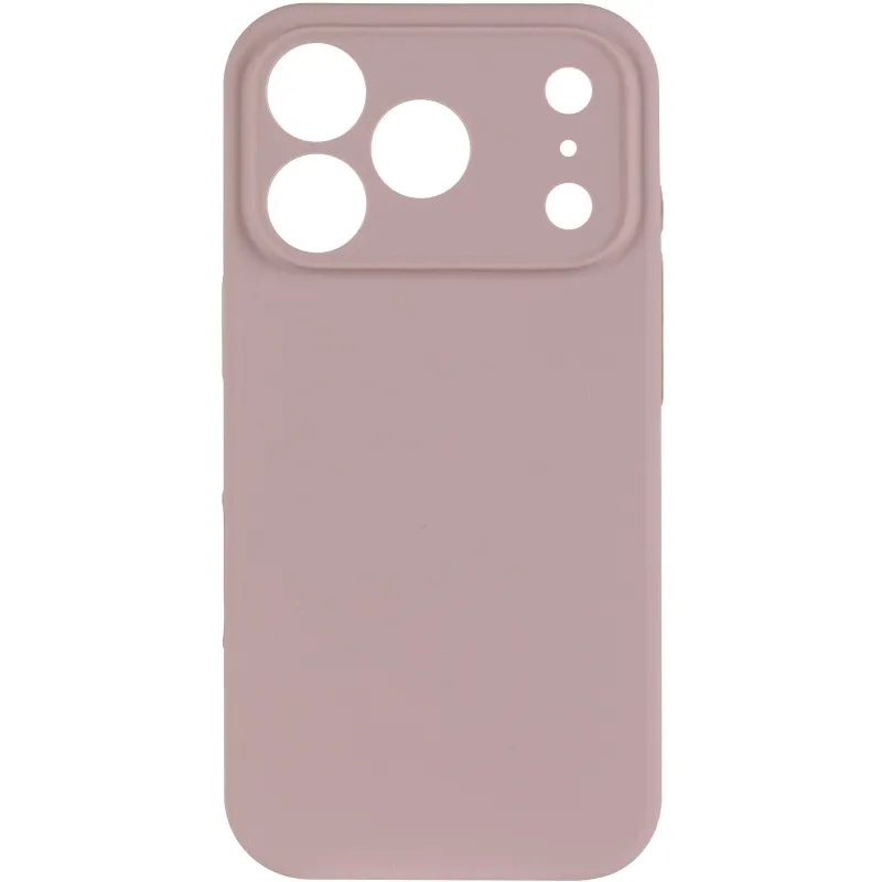 Чехол Silk Full Camera Protective (AA) NO LOGO для Apple iPhone 17 Pro Max (6.9") – Серый / Lavender. Фото 2 из 5