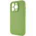 Чехол с закрытым низом Silicone Case для Apple iPhone 16 Pro – Мятный / Mint. Фото 9 из 17