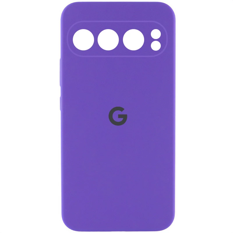Чехол Silicone Case Lakshmi Premium L с закрытой камерой для Google Pixel 9 Pro – Фиолетовый / Amethyst. Фото 1 из 4