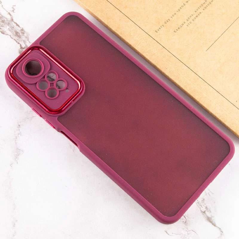 TPU+PC чехол Accent для Xiaomi Redmi Note 11 (Global) / Note 11S – Magenta. Фото 3 из 4