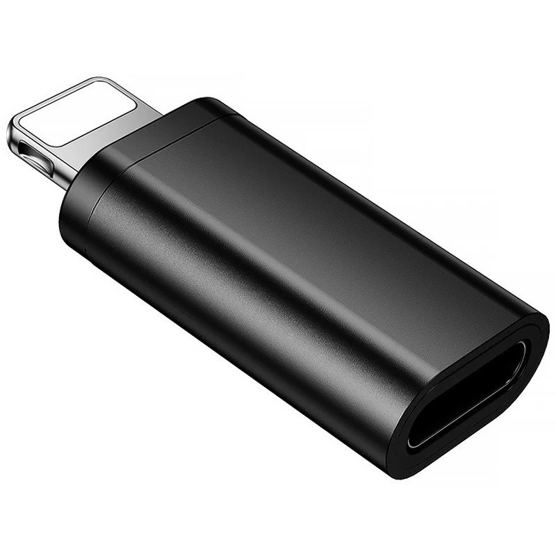 Перехідник Borofone BV26A Lightning Male to Type-C Female USB2.0 – Black. Фото 3 з 6
