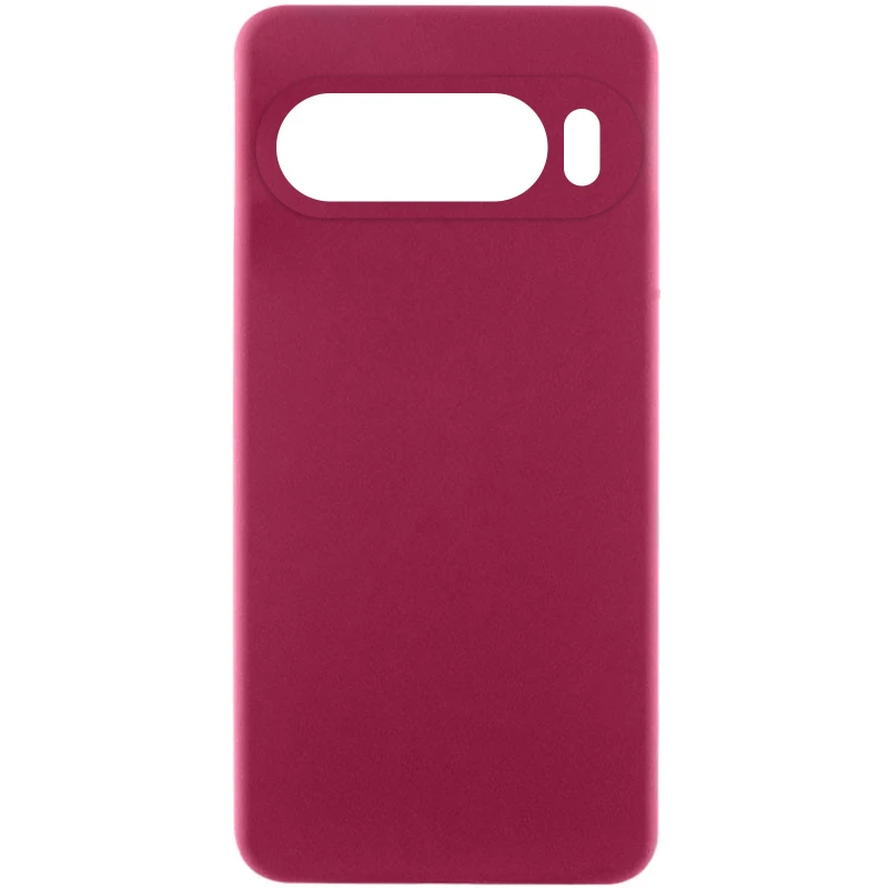 Чехол Silicone Cover Ummi Lakshmi Full Camera (AA) для Google Pixel 8 Pro – Бордовый / Marsala. Фото 1 из 1