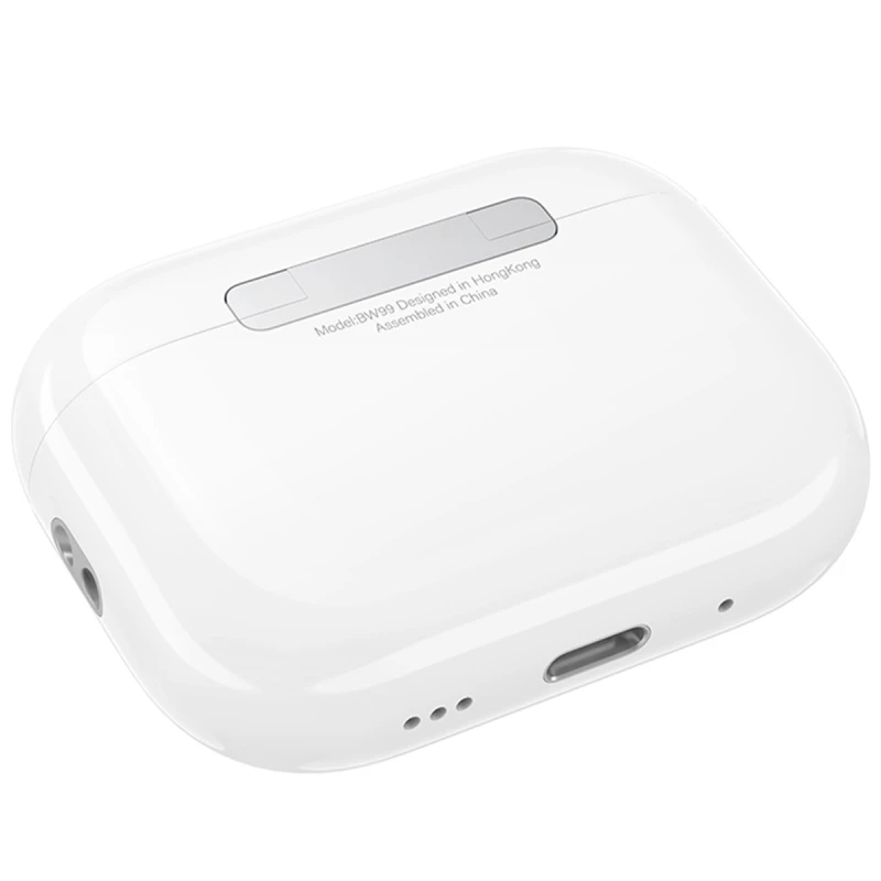 Бездротові TWS навушники Borofone BW99 ANC – White. Фото 3 з 6