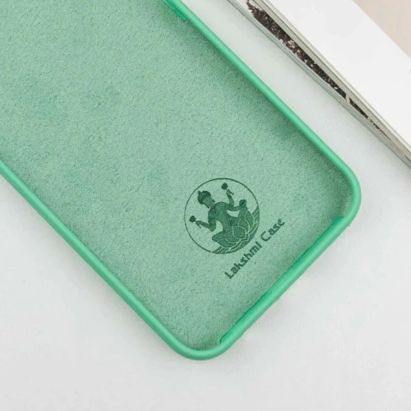 Чохол Silicone Cover Ummi Lakshmi Full Camera (AA) для Xiaomi Redmi Note 14 4G (Europe version) – Ментоловий / Mint. Фото 2 з 3