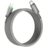 Дата кабель WIWU C083 Maglink Type-C to Lightning 27W (1m) – Grey. Фото 3 из 5