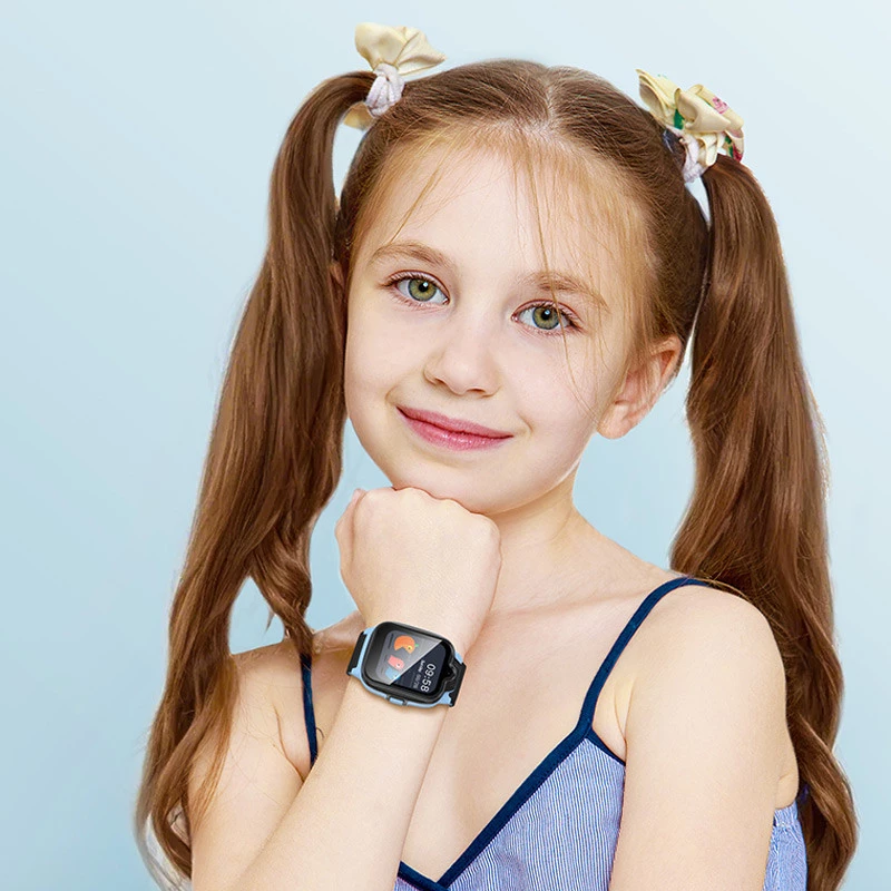 Детские cмарт-часы Hoco Y104 4G – Blue. Фото 4 из 5