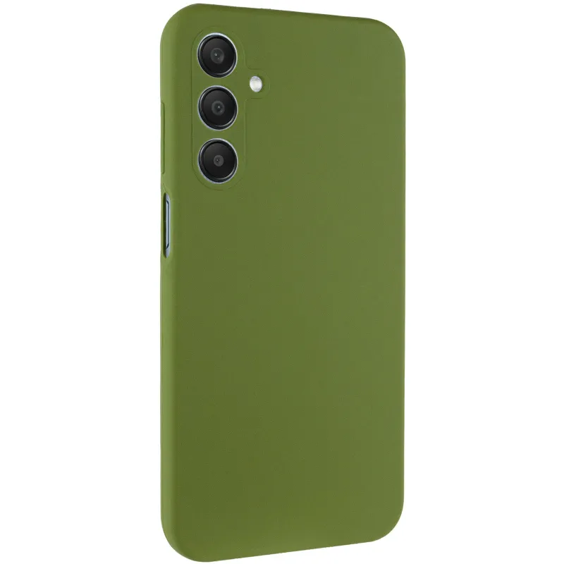 Чехол Silicone Cover Ummi Lakshmi Full Camera (AA) для Samsung Galaxy A14 4G/5G – Зеленый / Dark green. Фото 1 из 4