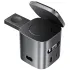 БЗУ Acefast Z9 6in1 35W GaN + СЗУ 45W – Metal grey. Фото 1 из 7
