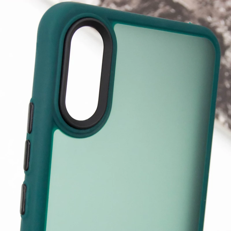 Чехол TPU+PC Lyon Frosted на Xiaomi Redmi 9A – Green. Фото 10 из 12