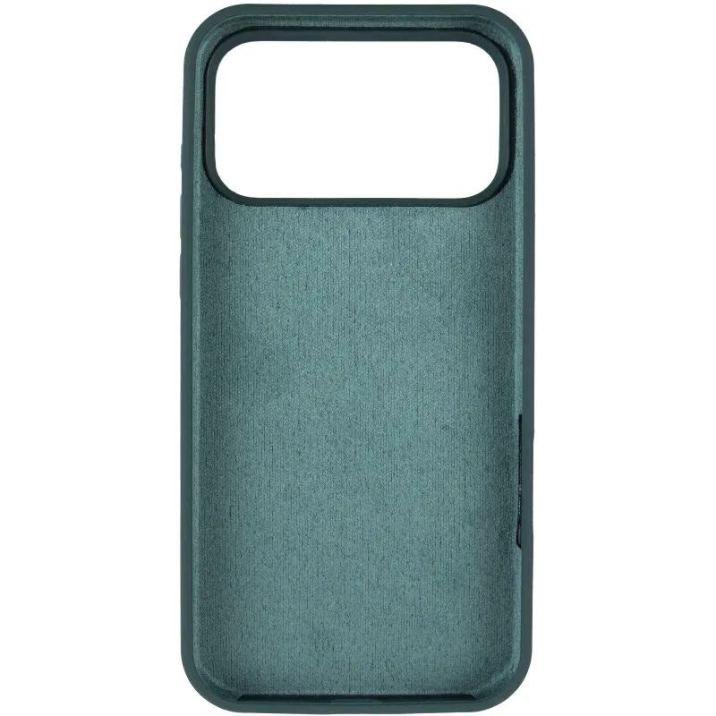 Чехол Silk Full Protective (AA) NO LOGO для Apple iPhone 17 Pro (6.3") – Зеленый / Forest green. Фото 4 из 6