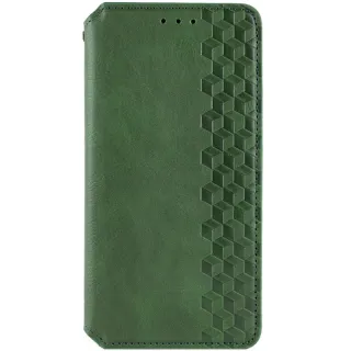 Чехол книжка GETMAN Cubic для Xiaomi 14 — Зеленый