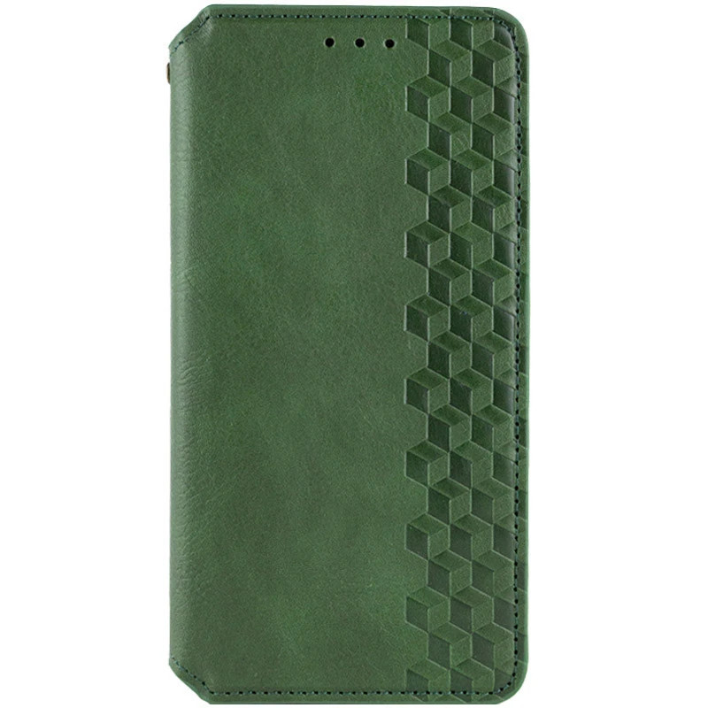 Чохол книжка GETMAN Cubic для Xiaomi POCO X8 Pro – Зелений. Фото 1 з 3